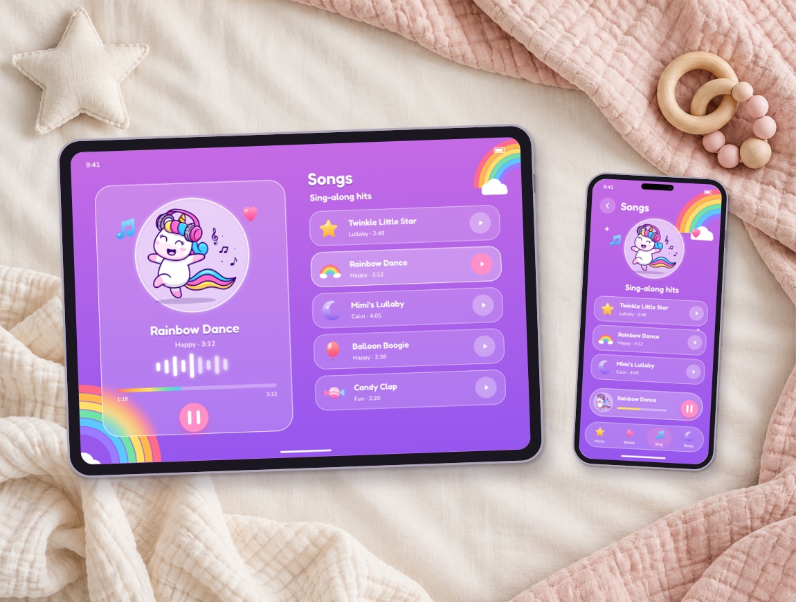 BabyCorn — 06 · Songs · mobile and tablet
