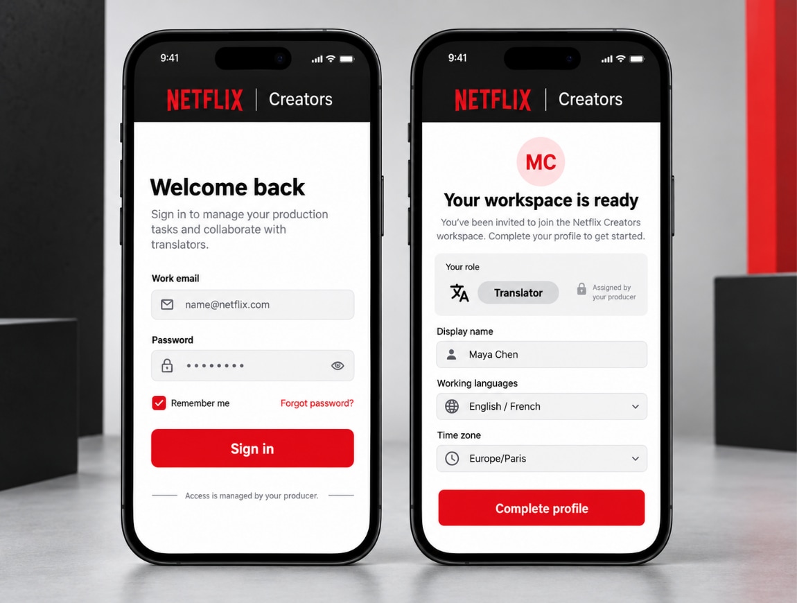 Netflix Creators — 02 · Access & Roles