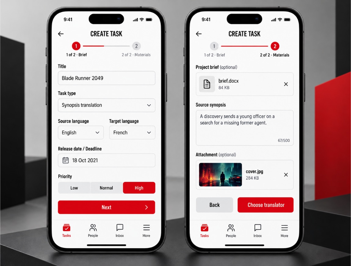 Netflix Creators — 03 · Create a Task
