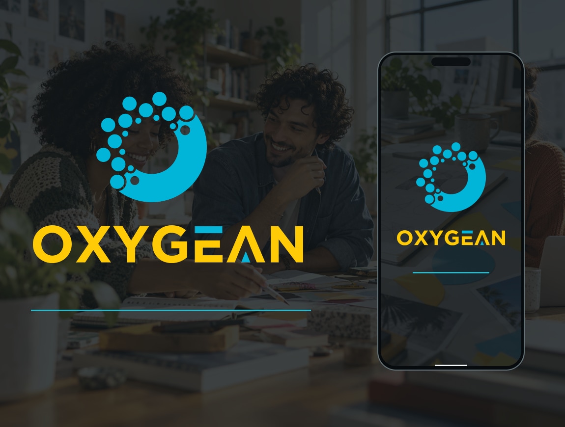 OXYGEAN — 00 · OXYGEAN / original-logo splash