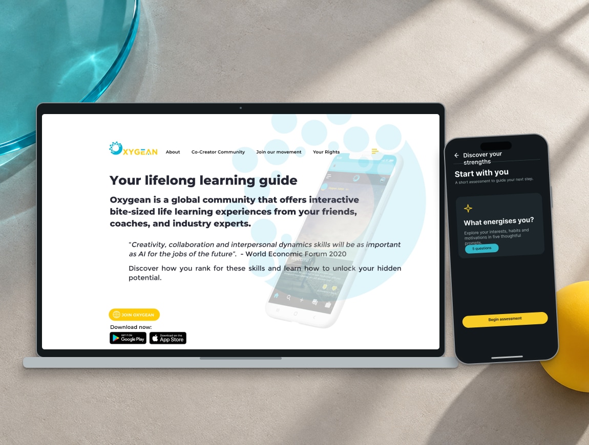 OXYGEAN — 01 · Web & assessment