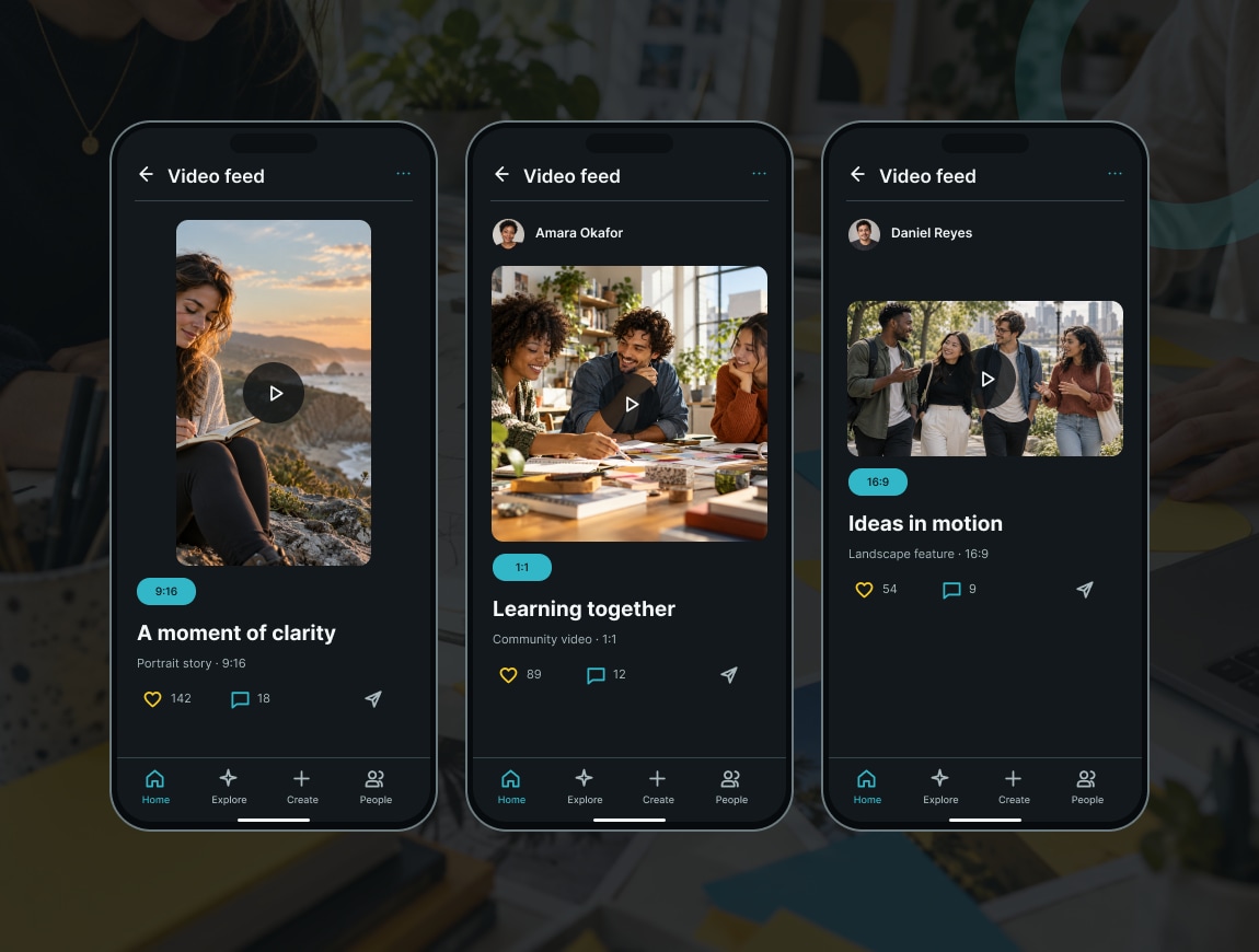 OXYGEAN — 11 · OXYGEAN / video feed formats