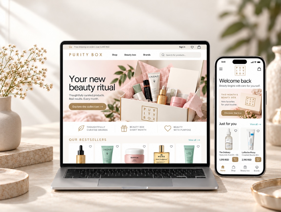 Purity Box — 01 · Promo · Mobile & Web