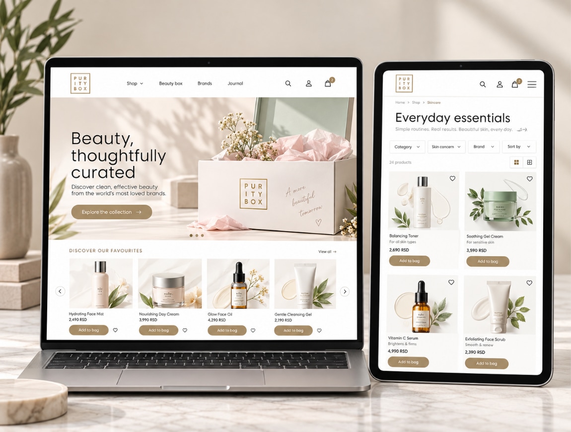Purity Box — 09 · Web · Storefront & Collection
