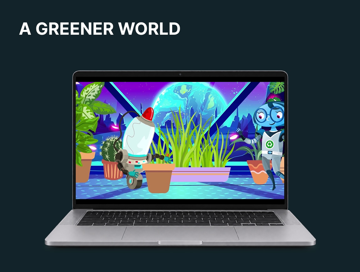 Reciklotroni — SCREEN 07 · A greener world