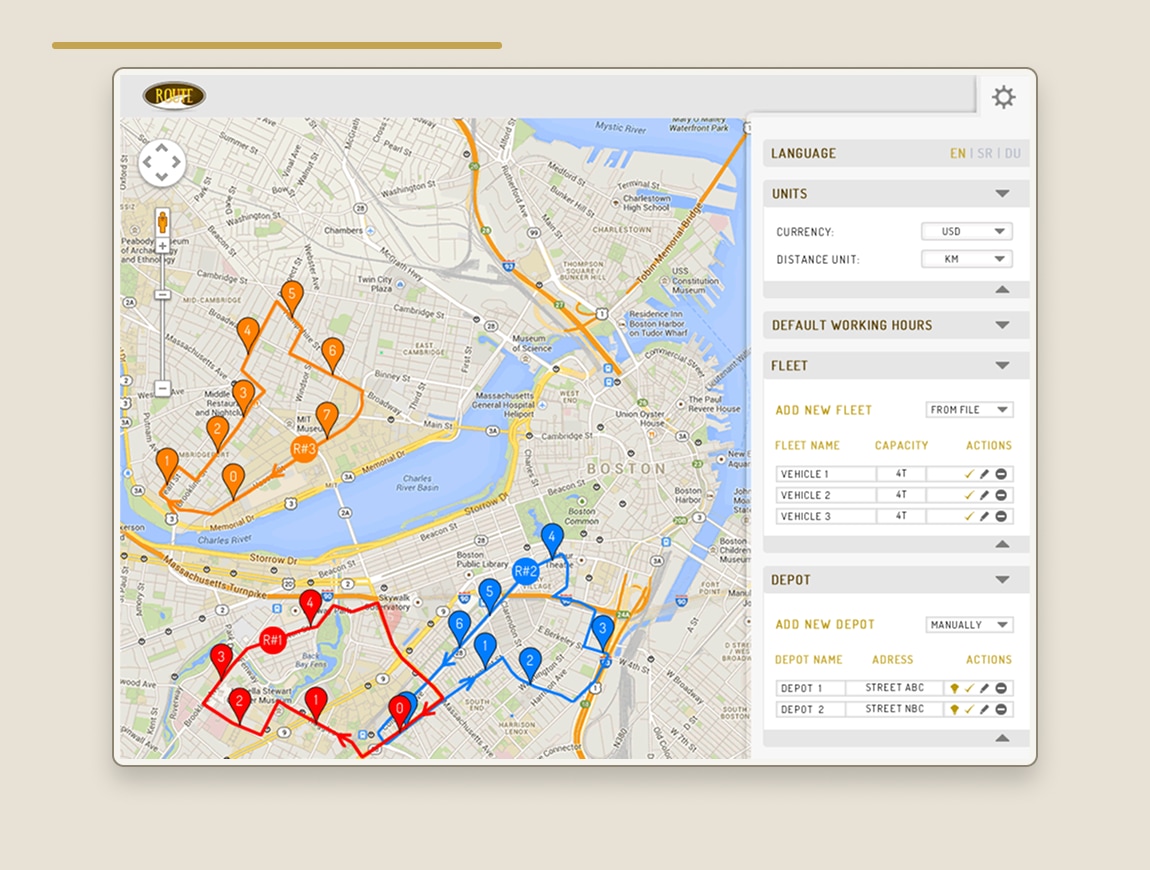 Routing — 09 · Fleet & depots