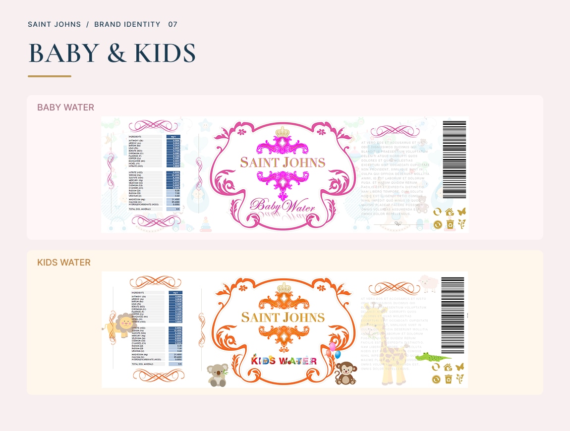Saint John’s — 07 · Baby & kids labels