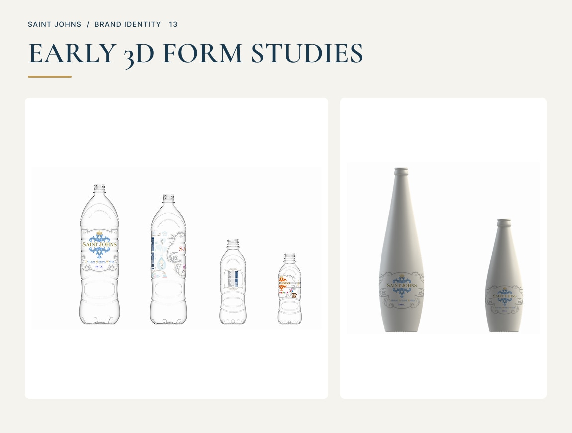 Saint John’s — 13 · Early 3D form studies