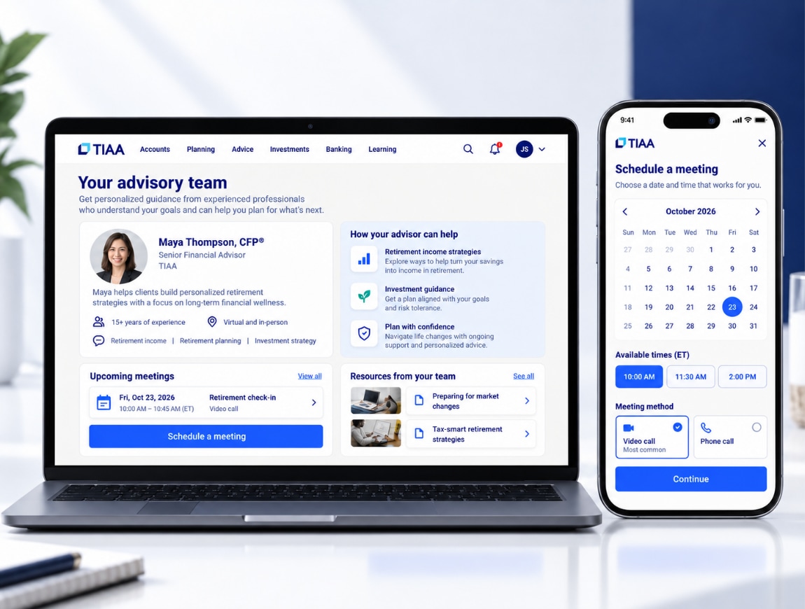 TIAA-CREF — 08 · Advice & Appointment