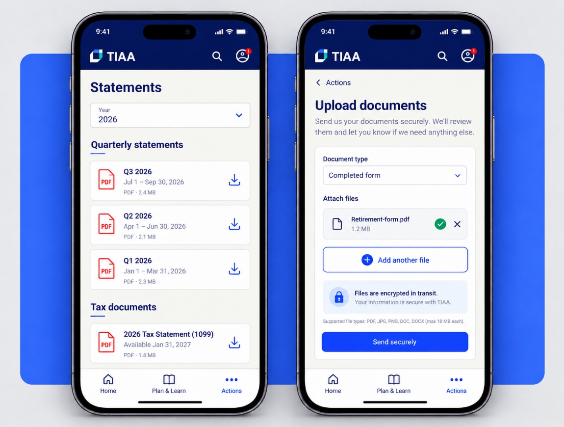 TIAA-CREF — 09 · Statements & Documents