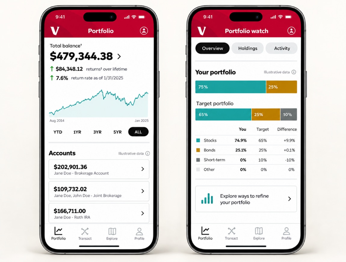 Vanguard — 02 · Portfolio & Allocation