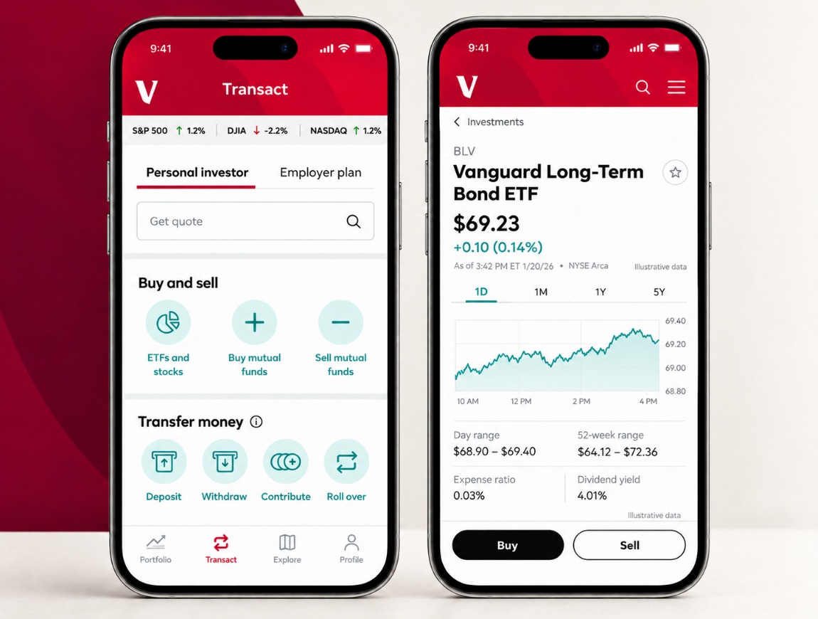 Vanguard — 04 · Trading & Fund Quote