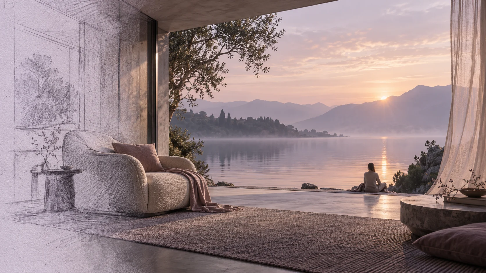 stilla editorial concept: sketch into reality