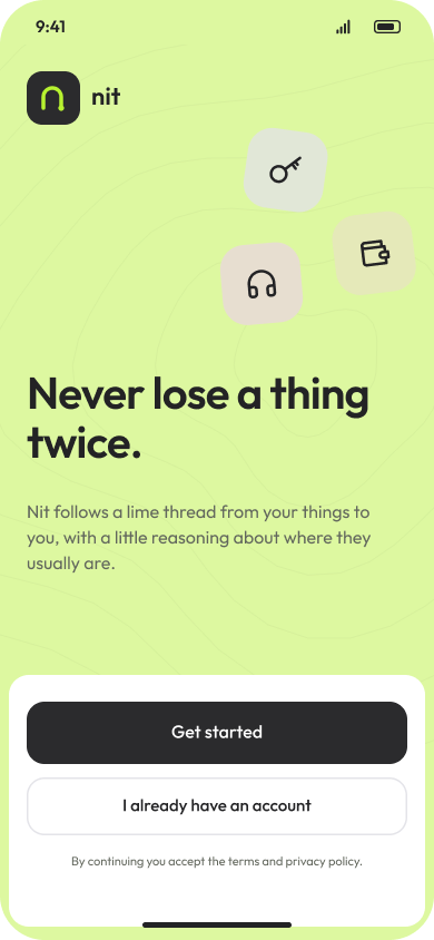 Nit original opening screen